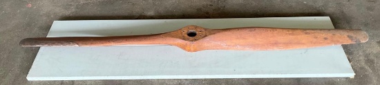 WOOD PROPELLER FOR DECORATION OR REPAIR (100" LENGTH)