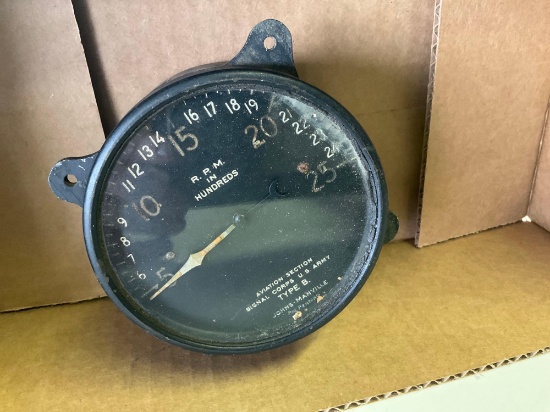 U.S. ARMY TYPE B TACHOMETER