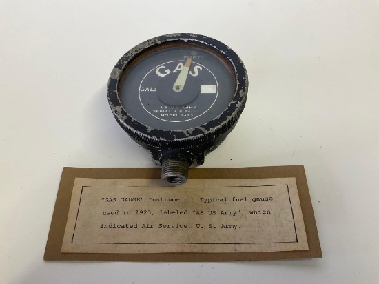 PIONEER U.S. ARMY MODEL 1923 GAS GAUGE