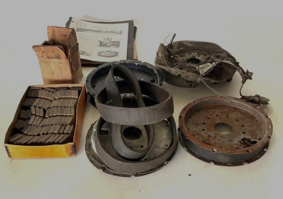 EXPANDER TUBE BRAKE INVENTORY & NEW LININGS