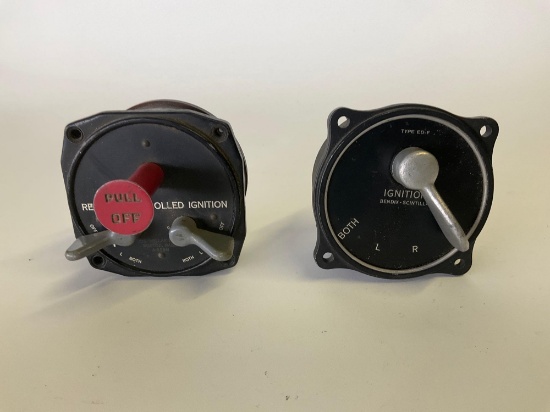 Pollak A-859m & Bendix Ed-F Magneto Switches