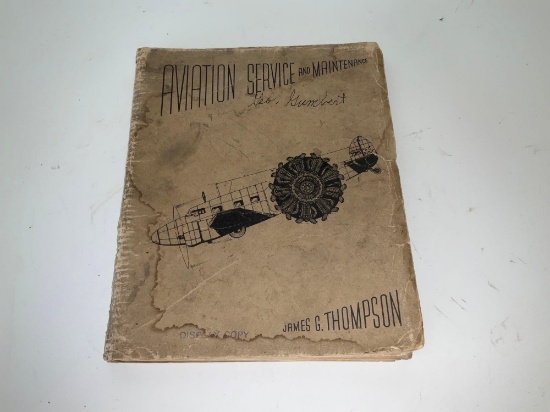 1937 Aviation Service & Maintenance Manual