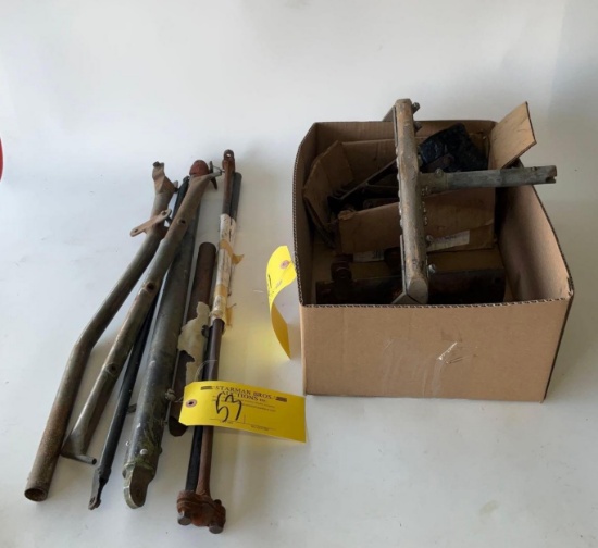 GROUPS OF WACO PEDAL INVENTORY, CONTROL STICKS & RODS