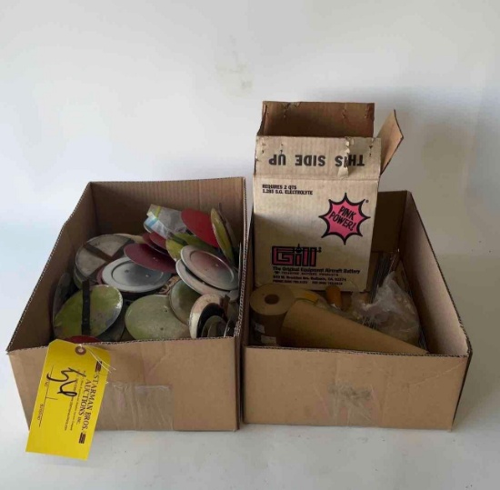 (LOT) INSPECTION PLATES & FABRIC INVENTORY