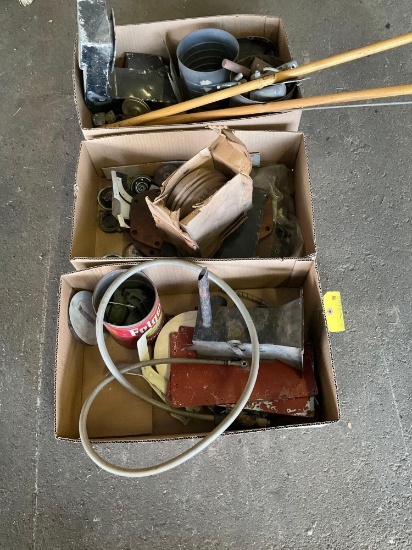 BOXES OF WACO RNF & MISC. ANTIQUE AIRCRAFT INVENTORY