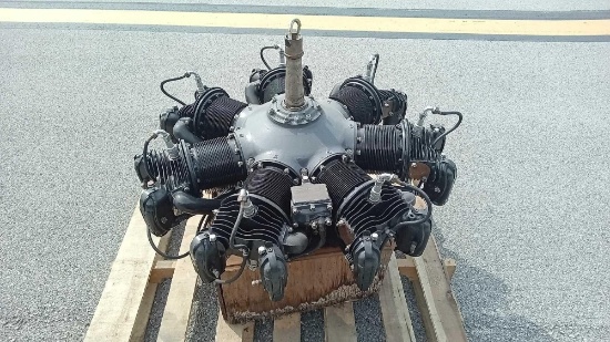 WARNER S50 SUPER SCARAB ENGINE WITH LOG BOOK (OVERHAULED IN 1994/TEST RUN IN 2009) DOES NOT INCLUDE