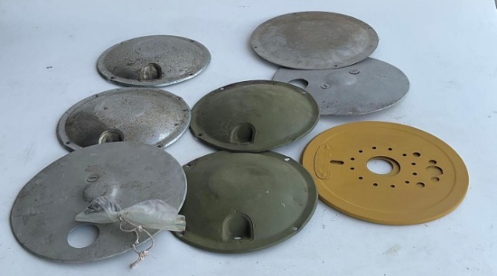 (LOT) WHEEL COVERS & BRAKE BACK PLATES