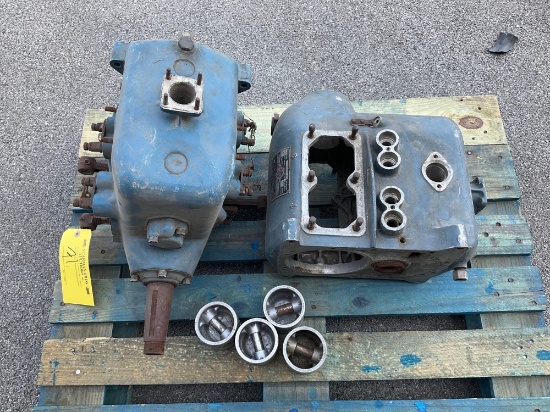 (LOT) CONTINENTAL A-40 ENGINE CASES & INVENTORY