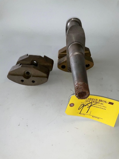 Warner Scarab Crankshaft & Counter Weights