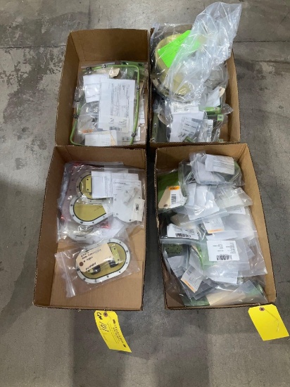 BOXES OF LEAR 60 FUEL PANELS, INSP PANELS, BRACKETS & AIRFRAME INV (ALL REMOVED FROM TEARDOWN