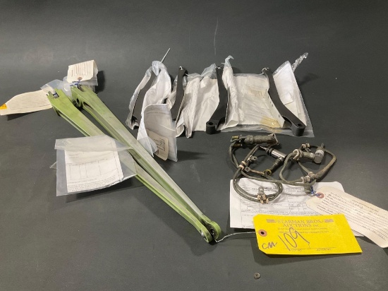 LOT LEAR 60 THRUST REVERSER LIMIT SWITCHES 602HE6-6 (REMOVED FROM TEARDOWN AIRCRAFT) & T/R LINK RODS
