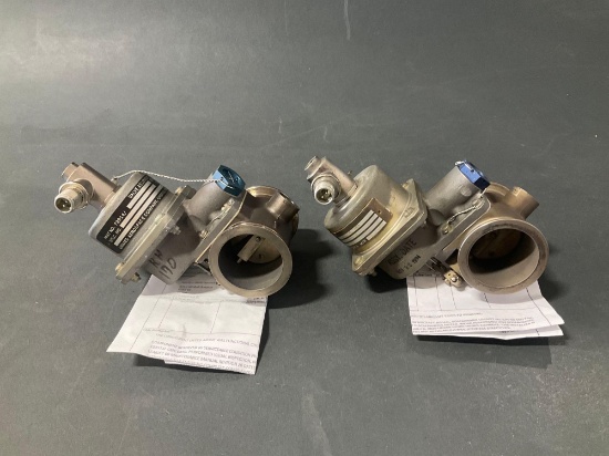 LEAR 60 BLEED AIR VALVES 7608071-1 (BOTH REMOVED FUNCTIONAL CHECKED FROM TEARDOWN AIRCRAFT)