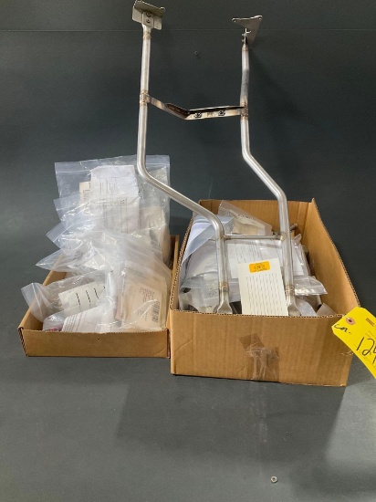 BOXES OF LEAR 60 ENGINE TUBES, LINES & INV (ALL REMOVED FROM TEARDOWN AIRCRAFT)