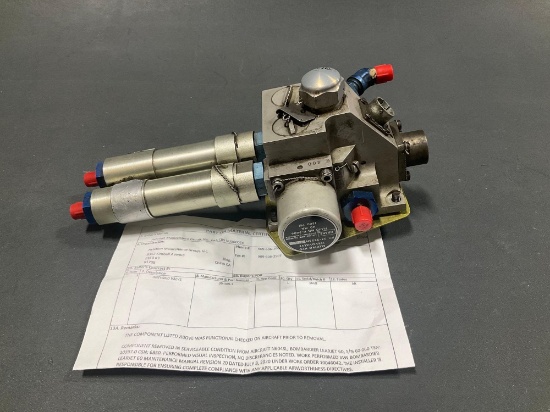 LEAR 60 ANTI-SKID VALVE 39-309-1 (REMOVED FUNCTIONAL CHECKED FROM TEARDOWN AIRCRAFT WITH TIMES &