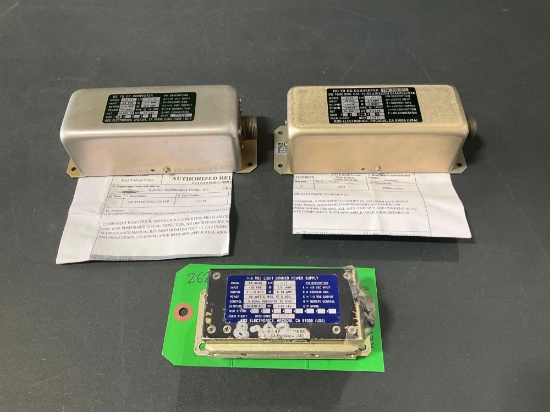 (LOT) DC-DC CONVERTERS LT-71 & LT-48G POWER SUPPLY