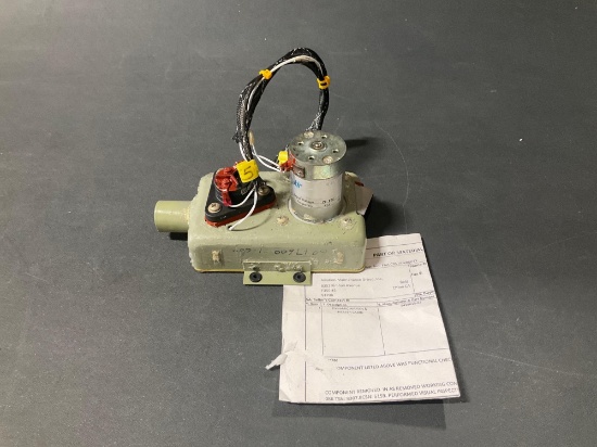 LEAR 60 DYNAMIC AIR CABIN HEATER FAN ASSY 5419615-83 (REMOVED FUNCTIONAL CHECKED FROM TEARDOWN