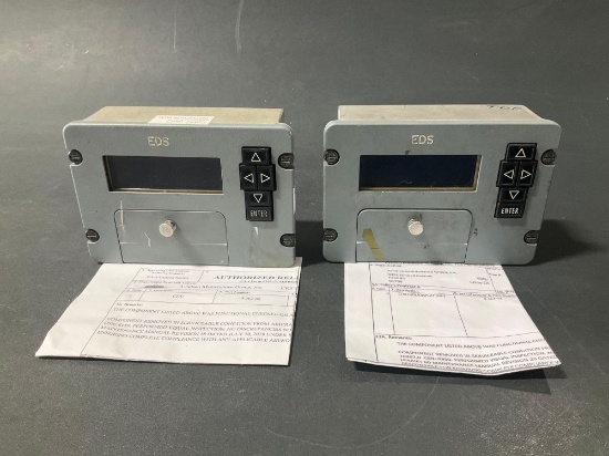 Eds Cdu Control Panels 9-362-03 (Both Functional Checked On Teardown Aircraft)