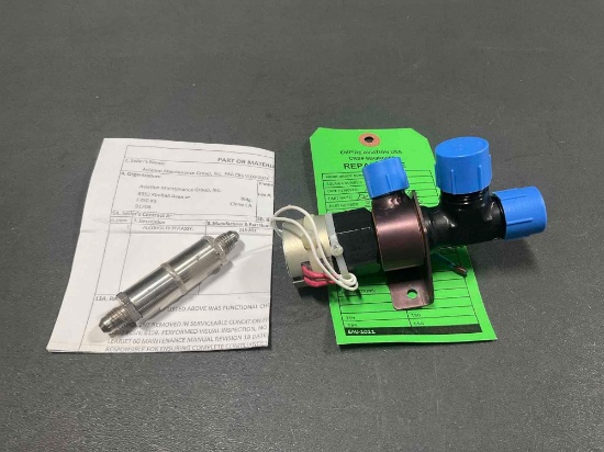 (LOT) ALCOHOL FILTER 213-851 & DE-ICE VALVE