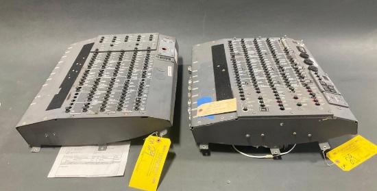 LEAR 60 COCKPIT CIRCUIT BREAKER PANELS M6008817-086-001 & M6008818-086-001 (BOTH REMOVED FROM SAME