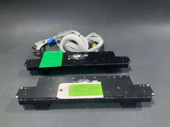 LEAR 60 ANNUNCIATOR PANELS 6608482-1 (BOTH NEED REPAIR)