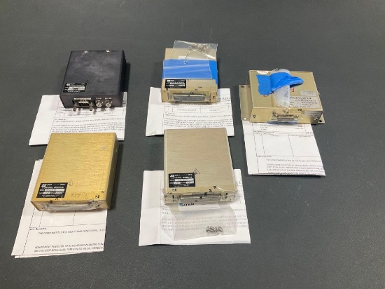 (Lot) Control Modules Ms1839-2, 1052-4000-01, Ms1826-1k, Ms1836 & Ms1804 (All Removed From Teardown