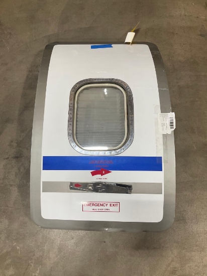 LEAR 60 EMERGENCY DOOR 6011501-010 (REMOVED INSPECTED FROM TEARDOWN AIRCRAFT)