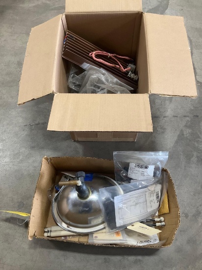 (LOT) CITATION P.C. BOARD, KING AIR PLATE, LEARJET AND MISC AIRFRAME INV & DISASSEMBLED BLOWER MOTOR