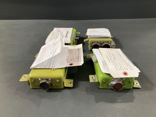 LEAR 60 PILOT & CO-PILOT ELECTRICAL BOXES 6018297-3, 6018294-002 & -003 (ALL REMOVED FROM TEARDOWN