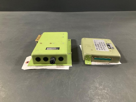 LEAR 60 GPU MONITOR BOX 6018411V14-004 & ELECTRICAL BOX M6088102-005 (BOTH ARE INSPECTED)