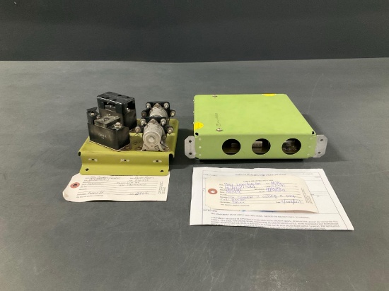 (LOT) YAW INTERFACE BOX 6018101V1-001 & TRIM CONTROL PANEL 6018454-1