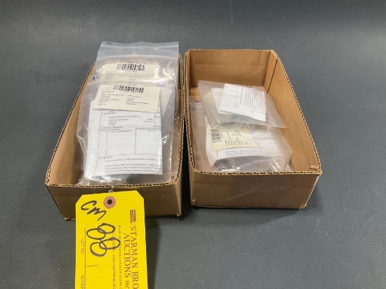 BOXES OF LEAR 60 RELIEF VALVES & PRESSURE SWITCHES 6608260-3, 7600005-1, 2E37C-30, 730626, ETC (ALL