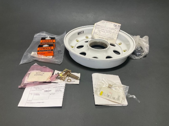 (LOT) NEW LEAR 60 MICRO SWITCH ACTUATORS MC2711B, BUSHING NAS76A4-018, BEARING CUPS & OVERHAULED