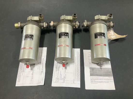 LEAR 60 FUEL FILTER ASSYS 6600488-4 (ALL REMOVED FROM TEARDOWN AIRCRAFT WITH CERTS)