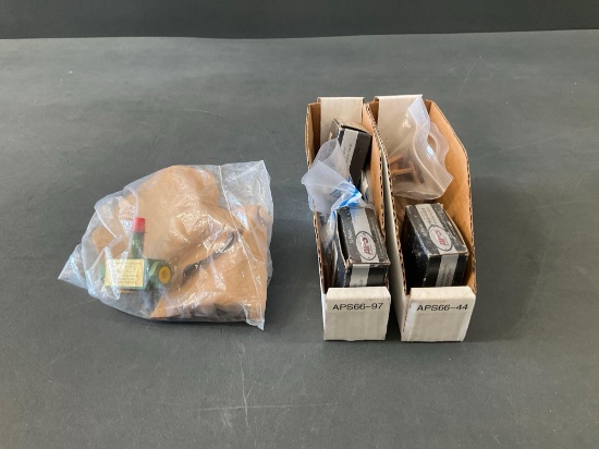 (LOT) NEW BRAKE LINING & ASA-404 VALVES