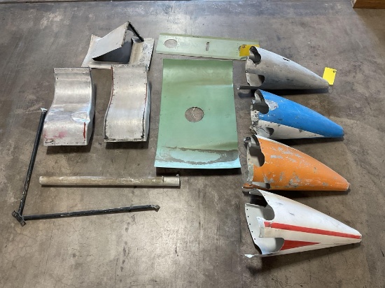 (LOT) CESSNA TAIL CONES, STIFFNER & INVENTORY