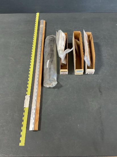 (LOT) NEW BEECH HINGE STOCK 115-980000-132, 102-910033-21 & INVENTORY 102-530162-5, 115-555023-5 &