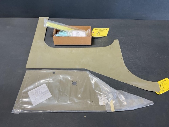 (LOT) BEECHCRAFT SKINS, BUSHINGS 000-110094-1 & STIFFNERS 000-110028-2 & 000-110152-2