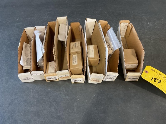 BOXES OF NEW CESSNA RHEOSTATS, CIRCUIT BREAKER & INVENTORY