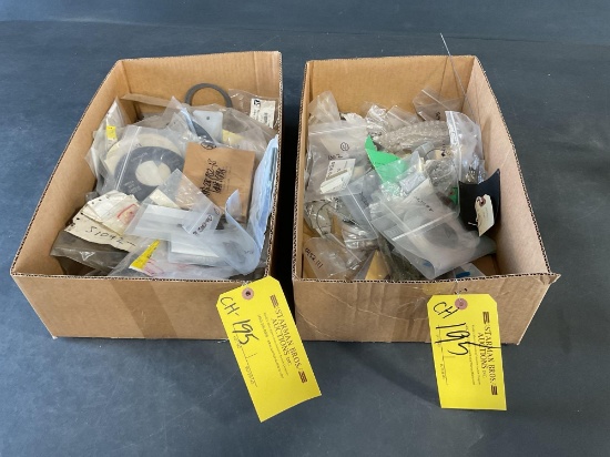 BOXES OF NEW & USED CESSNA 150/172 INVENTORY