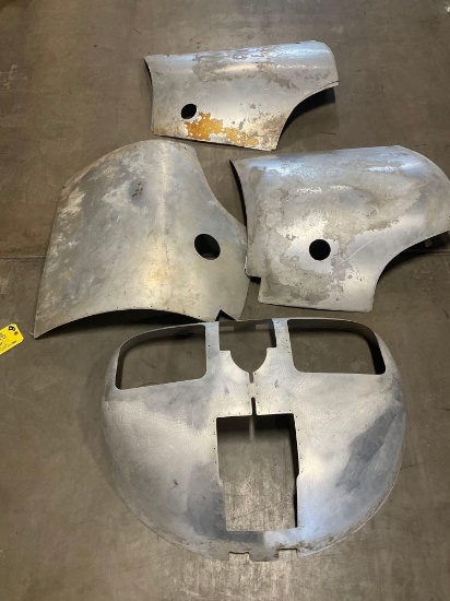 (LOT) CESSNA NOSE BOWL & COWL PANELS