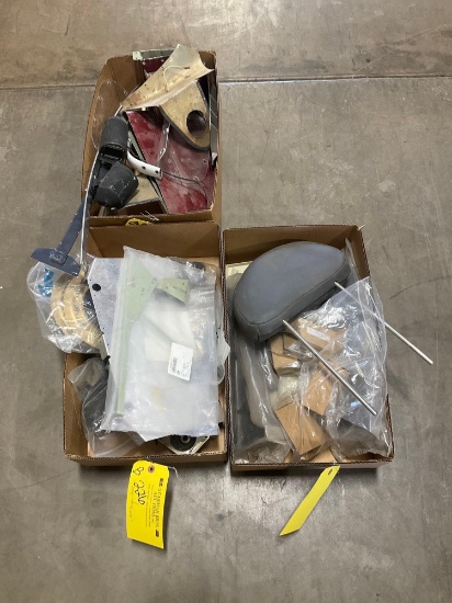 BOXES OF NEW & USED CESSNA 180/82 & 200 SERIES INVENTORY