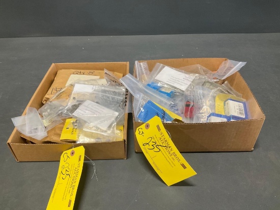 BOXES OF NEW & SERVICEABLE BEARINGS & BUSHINGS