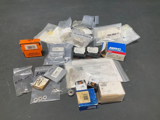 NEW BEARINGS, SCOTT OXYGEN INVENTORY & MISC