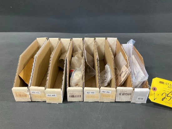 BOXES OF NEW PIPER BEARINGS & BUSHINGS 453-764, 95061-028, 452-366, 452-449, 67909-00, 452-445,