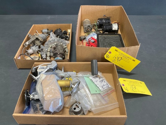 (LOT) FUEL SENDING UNITS, MOTORS & DE-ICE INVENTORY