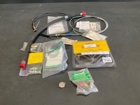 (LOT) NEW OXYGEN FILL VALVE P21010, OXYGEN & MISC INVENTORY