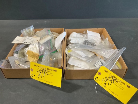 BOXES OF NEW BUSHINGS (MOST WITH CERTS)