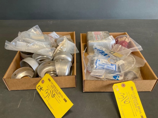 BOXES OF STROBES, POWER SUPPLY & NEW WHELEN INVENTORY