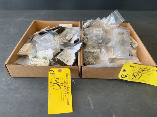 Boxes Of Rivets, Nut Plate & Hardware