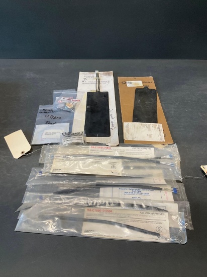 (LOT) NEW HARTZELL PROP INVENTORY, DE-ICE LEADS & MISC